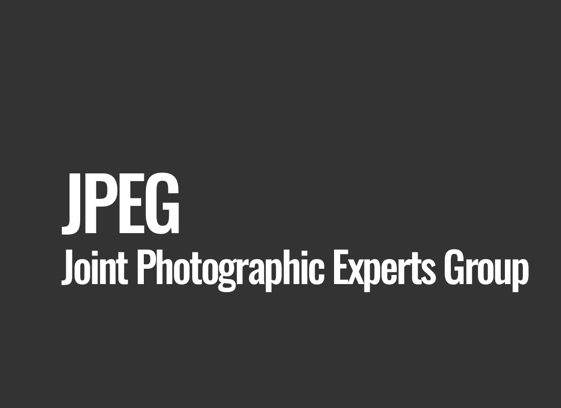 JPEG (Joint Photographic Experts Group)