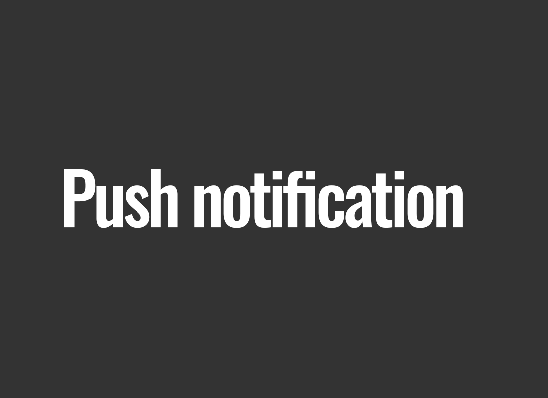 Push notification