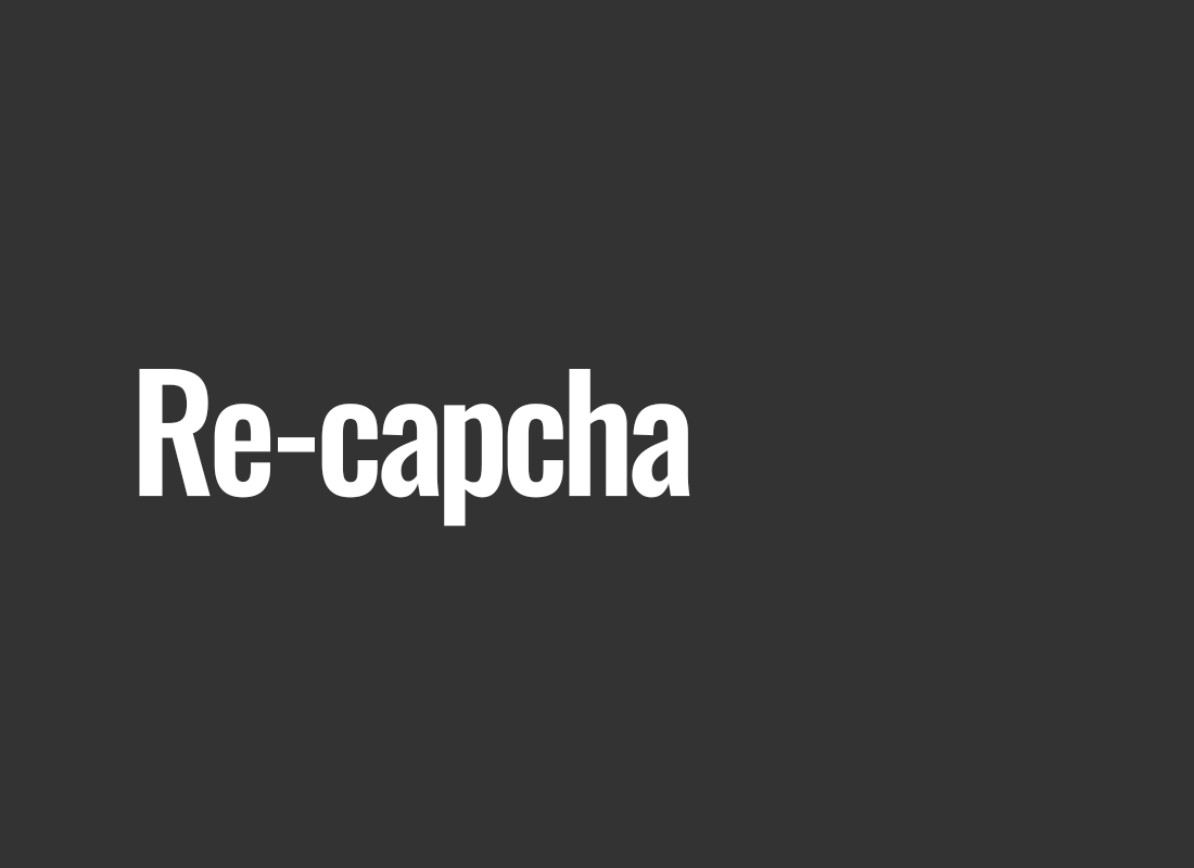 Re-capcha