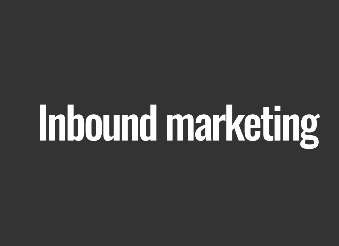 Inbound marketing