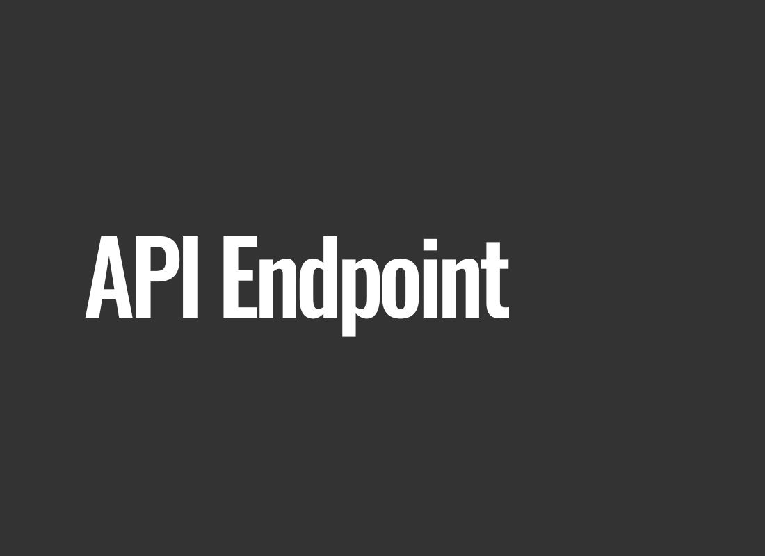 API Endpoint