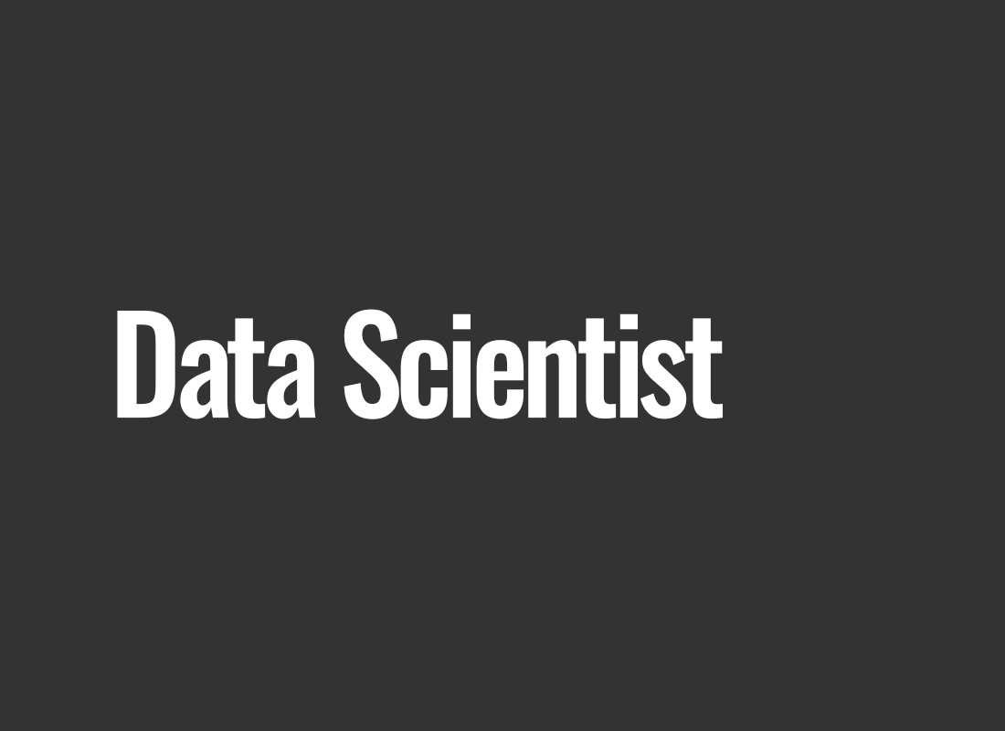 Data Scientist