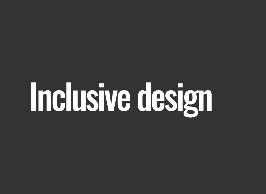 Inclusive design