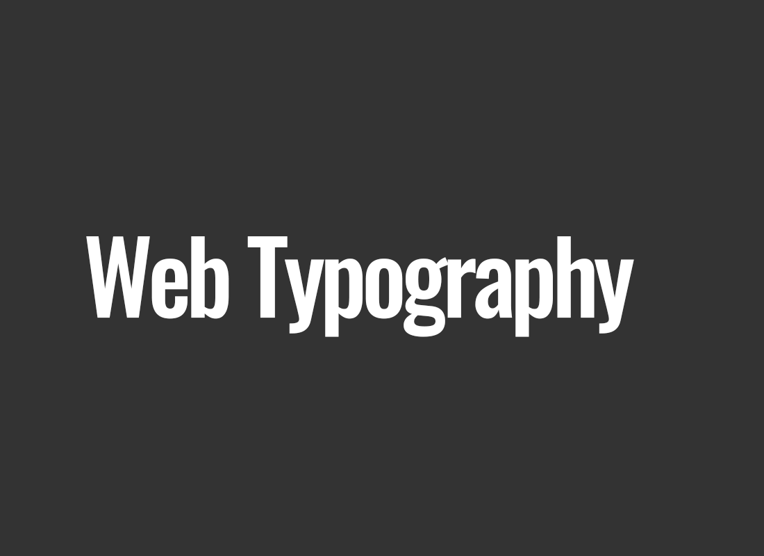 Web Typography