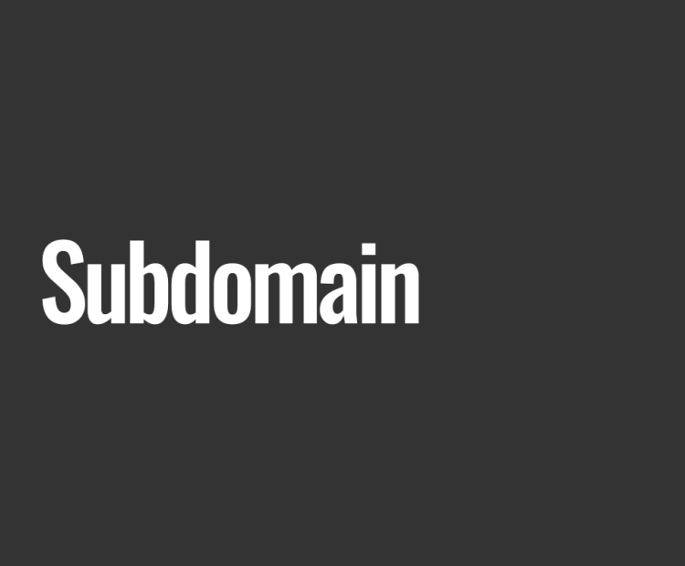 Subdomain