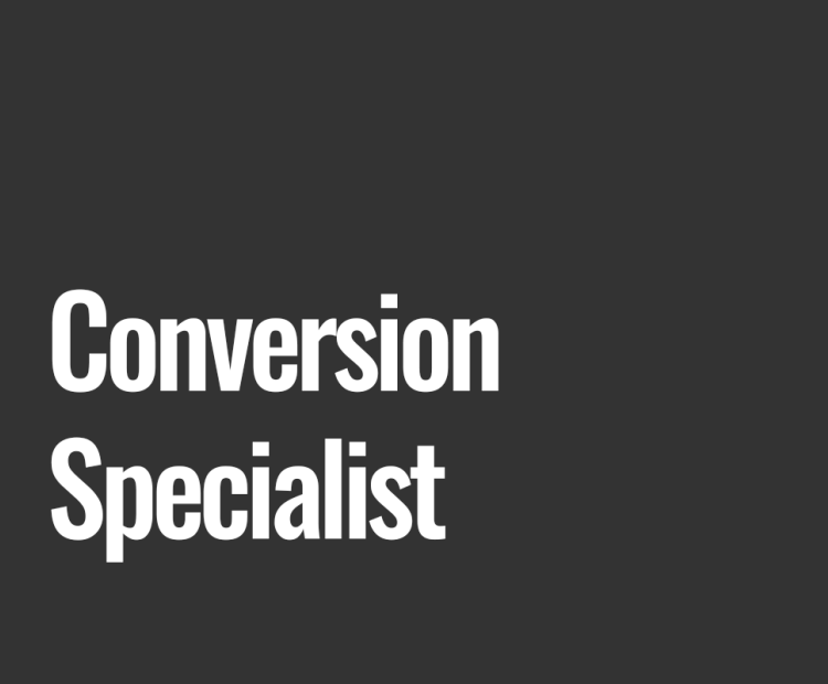 Conversion Specialist