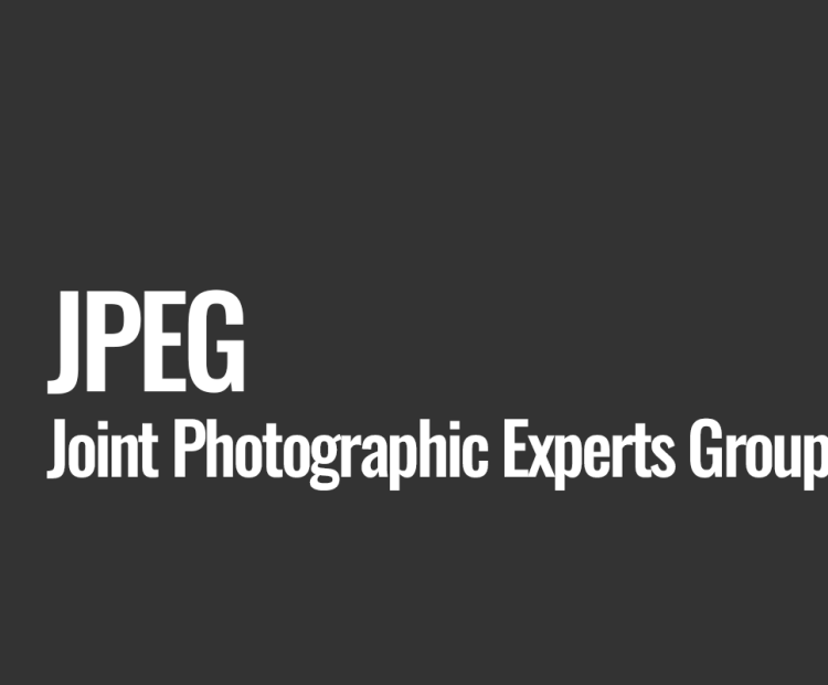 JPEG (Joint Photographic Experts Group)