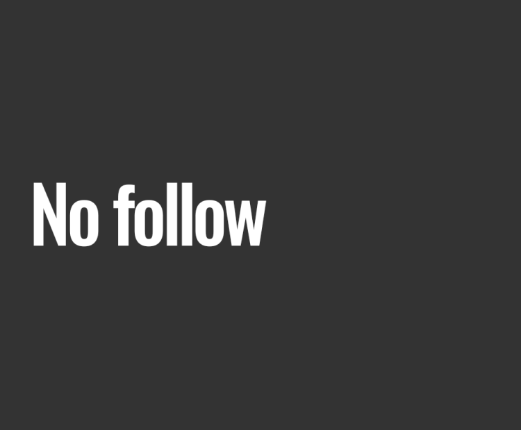 No follow