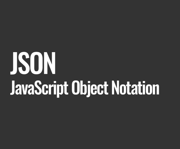 JSON (JavaScript Object Notation)