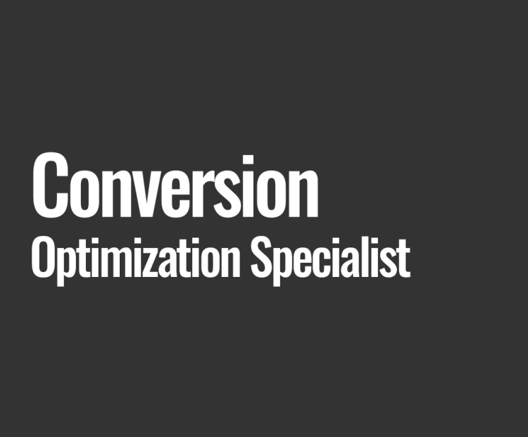 Conversion Optimization Specialist