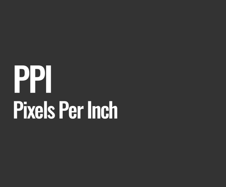 PPI (Pixels Per Inch)