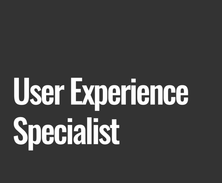 User Experience Specialist